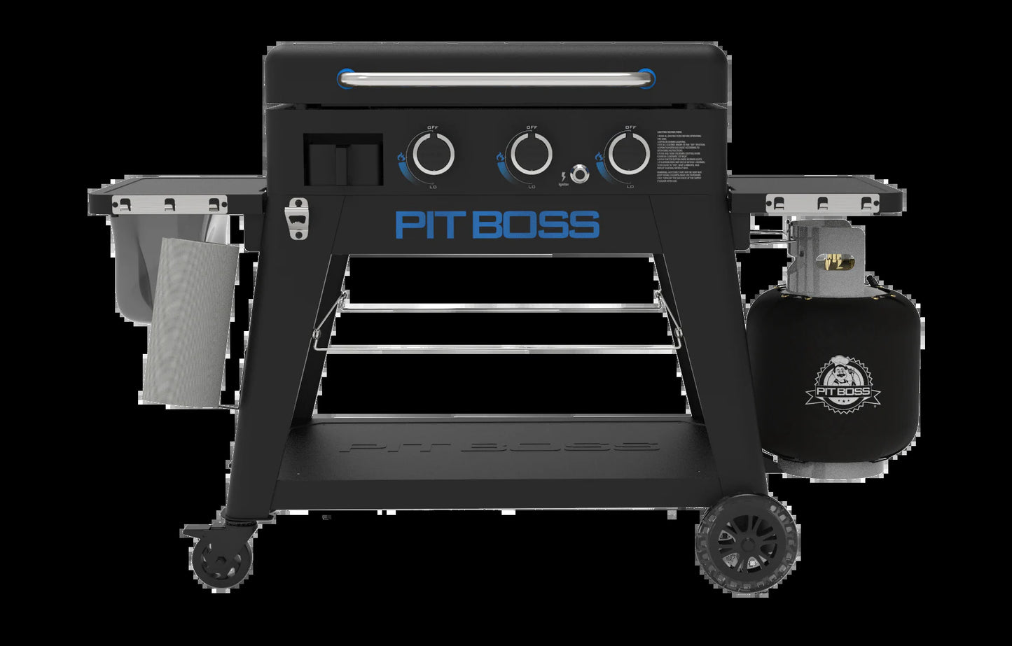 Ultimate 23" 2 -Burner Liquid Propane Flat Top Grill