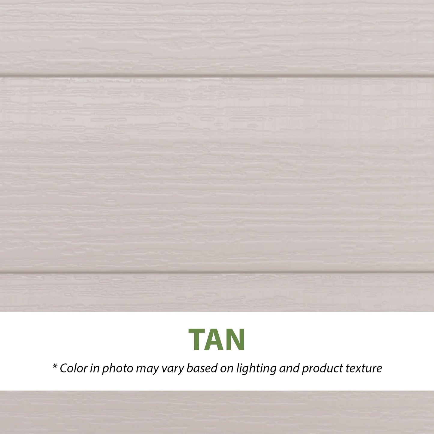 Polyethylene Storage Shed 176.9 Sq. Ft., 11 Ft. X 18.5 Ft. X 9.3 Ft., Tan/Brown (60355)