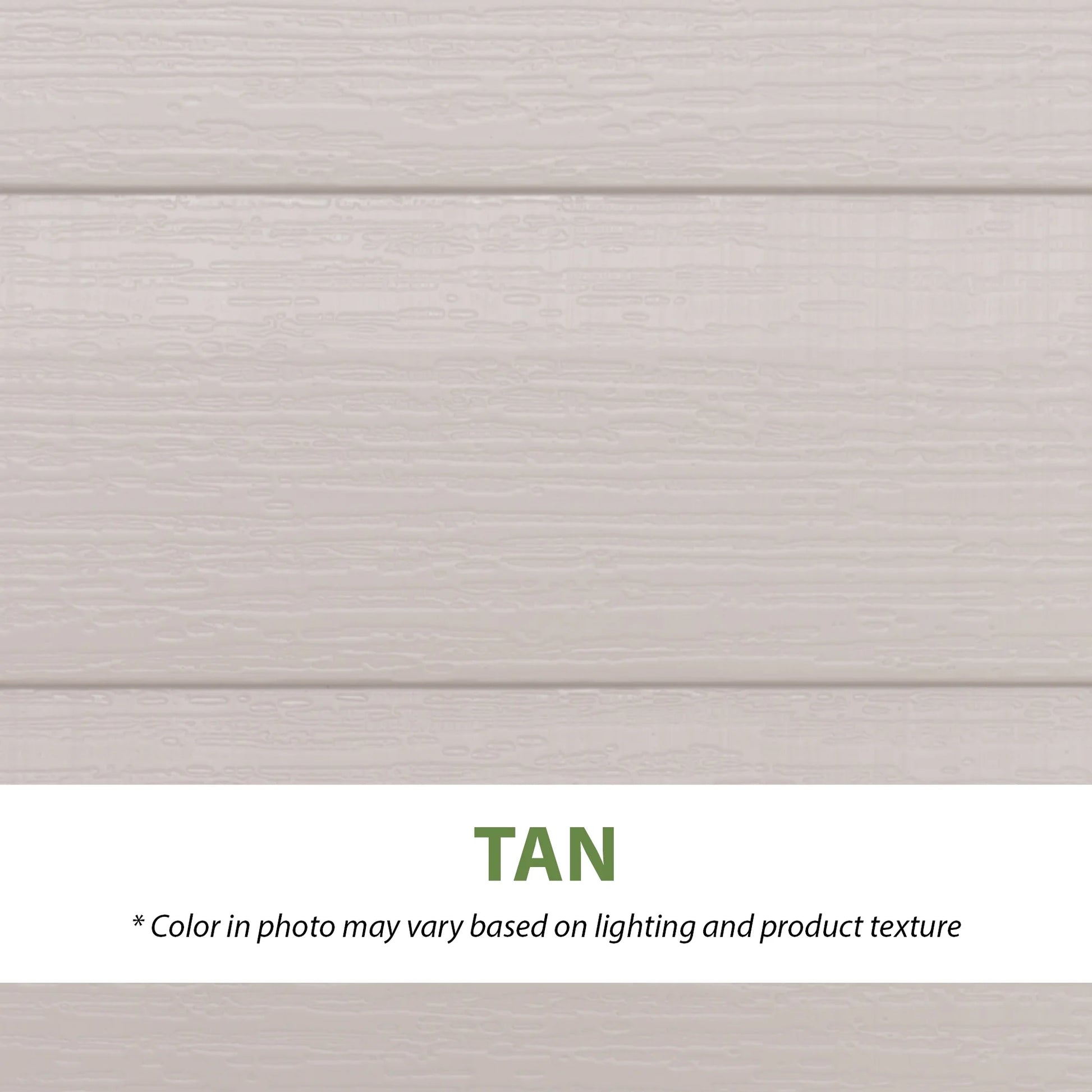 Polyethylene Storage Shed 176.9 Sq. Ft., 11 Ft. X 18.5 Ft. X 9.3 Ft., Tan/Brown (60355)