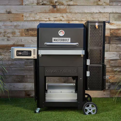 Gravity Series 800 Digital Wifi Charcoal Grill, Griddle and Smoker in Black