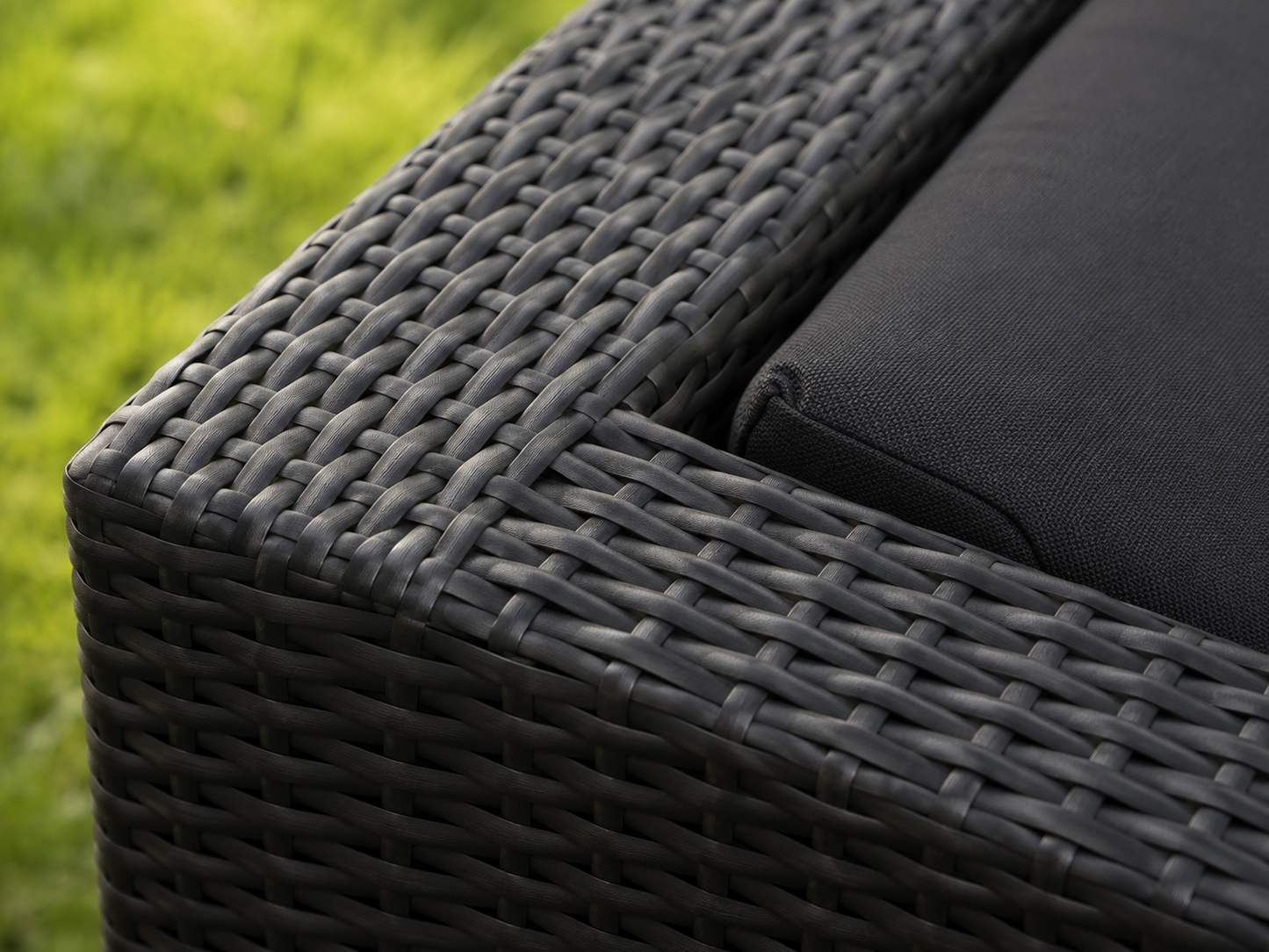 Black 20-Piece Wicker Patio Combo Conversation Set with Sunbrella Coal Cushions